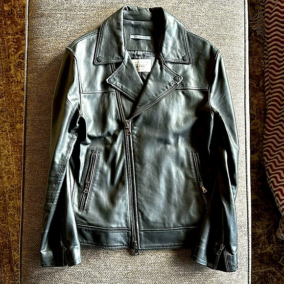 John Varvatos Collection LIMITED EDITION Leather Jacket 44 EU